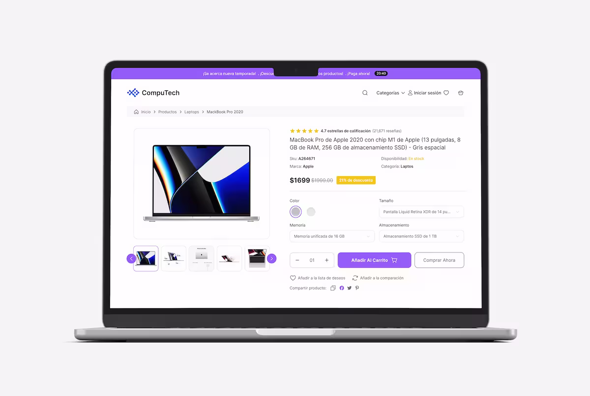 CompuTech - Online Technology Store