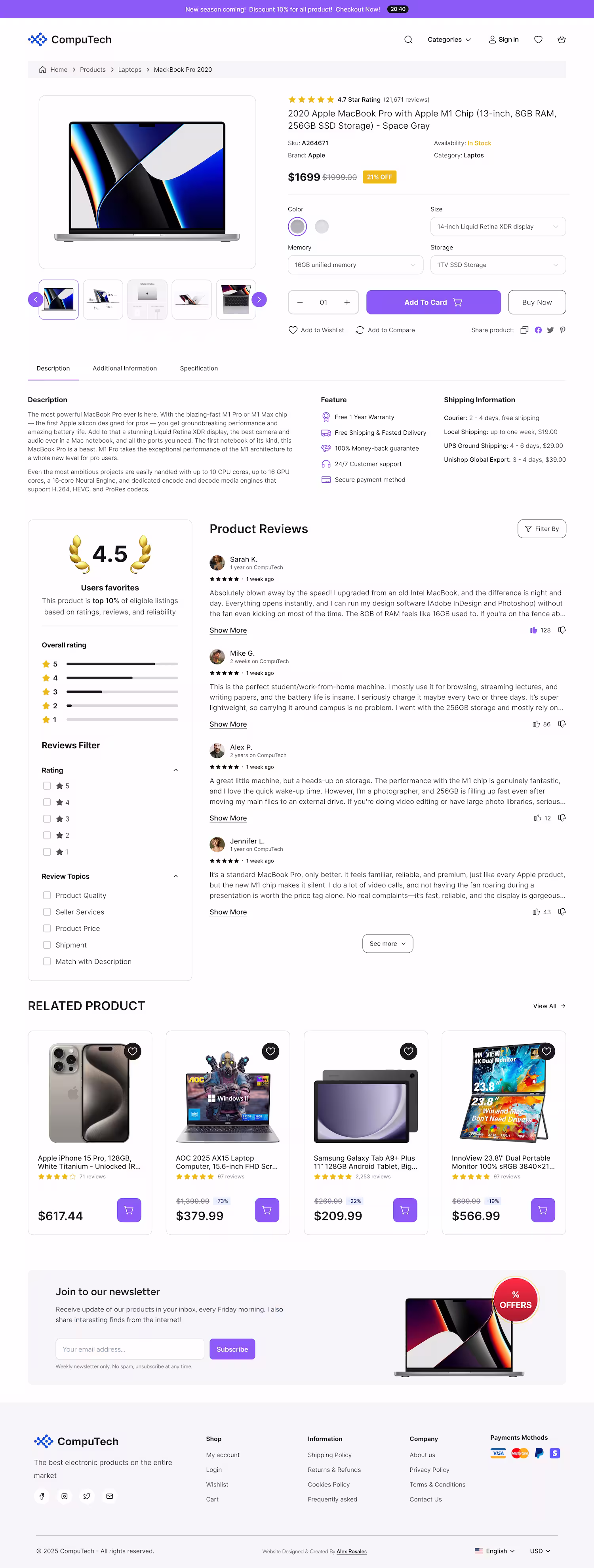 each product computech