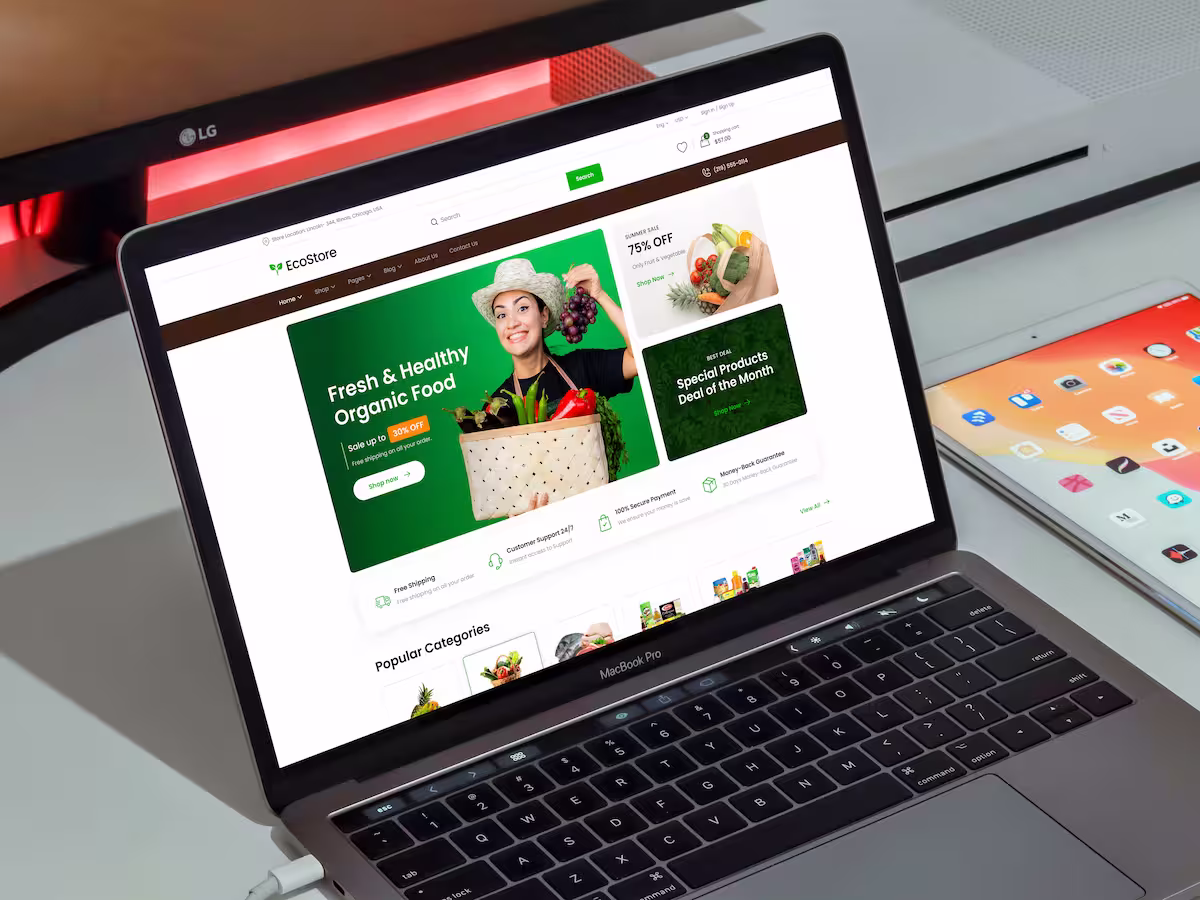 EcoStore - Online Organic Food Store